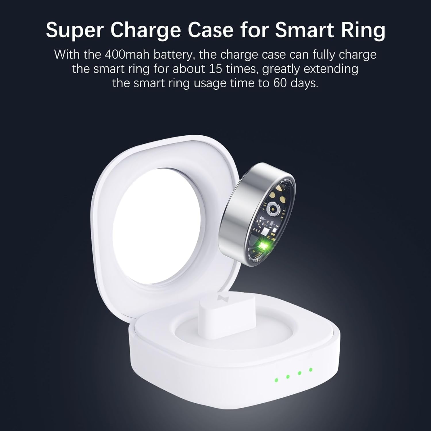 Smart Rings for Women Men, Fitness Ring with Heart Rate, Blood Oxygen, HRV, Stress, Sleep Tracker, Step Tracker, No Subscription Fee, Lp68 Waterproof Smart Ring for Iphone & Android (Silver 13#)