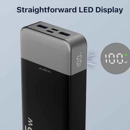 JUOVI 20000Mah Fast Charging Power Bank 35W Super Speed Portable Charger for Iphone & Android,Back to School