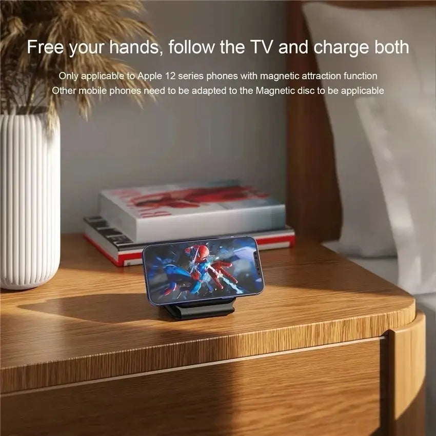 3-In-1 Wireless Charging Station with Cable with Night Light. Charger Devices Smartphone