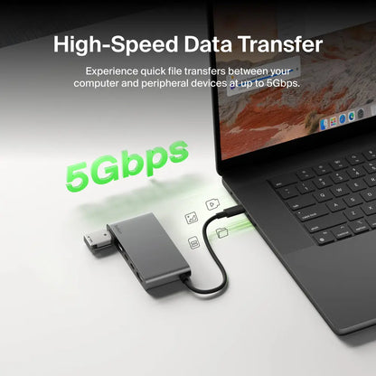 Belkin Connect 5-Port USB-C Hub with Dual USB-C Ports