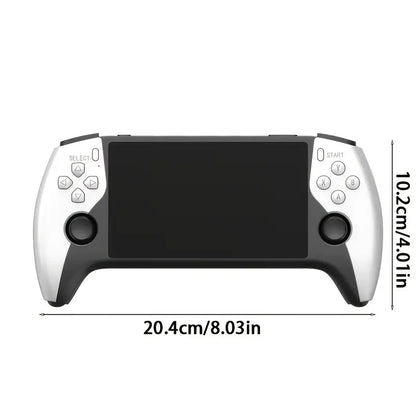 WUDS SF3500 Retro Handheld Game Console-Handheld Game Console with HD 5.5-Inch IPS Screen Classic Video Games Supports TV Connection,14+ Emulators Protection Player Portable