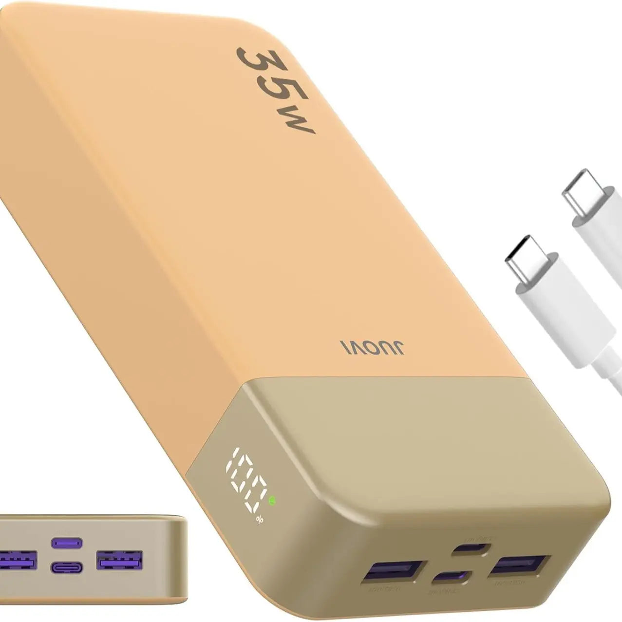 Portable Charger Power Bank 20000Mah, 35W Portable Charger, Battery Pack Fast Charging, Fast Charging with LED Display for Iphone 16 15 14, Galaxy, Tablet, Switch, Etc