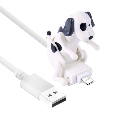 Funny Humping Dog Fast Charger Micro Usb/Ios/Type-C Charging Data Cable for Apple Android Phone Charger Line Decompression Toys