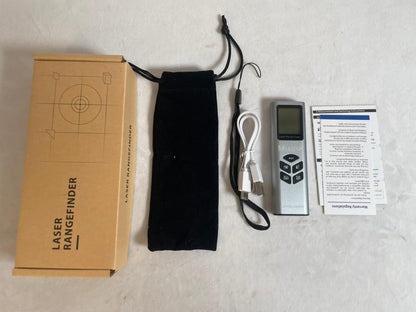 Laser Measuring Tool 131FT Digital Tape Measure Laser Tape Measure with Electronic Level USB Rechargeable Rangefinder for Area Volume Angle Distance
