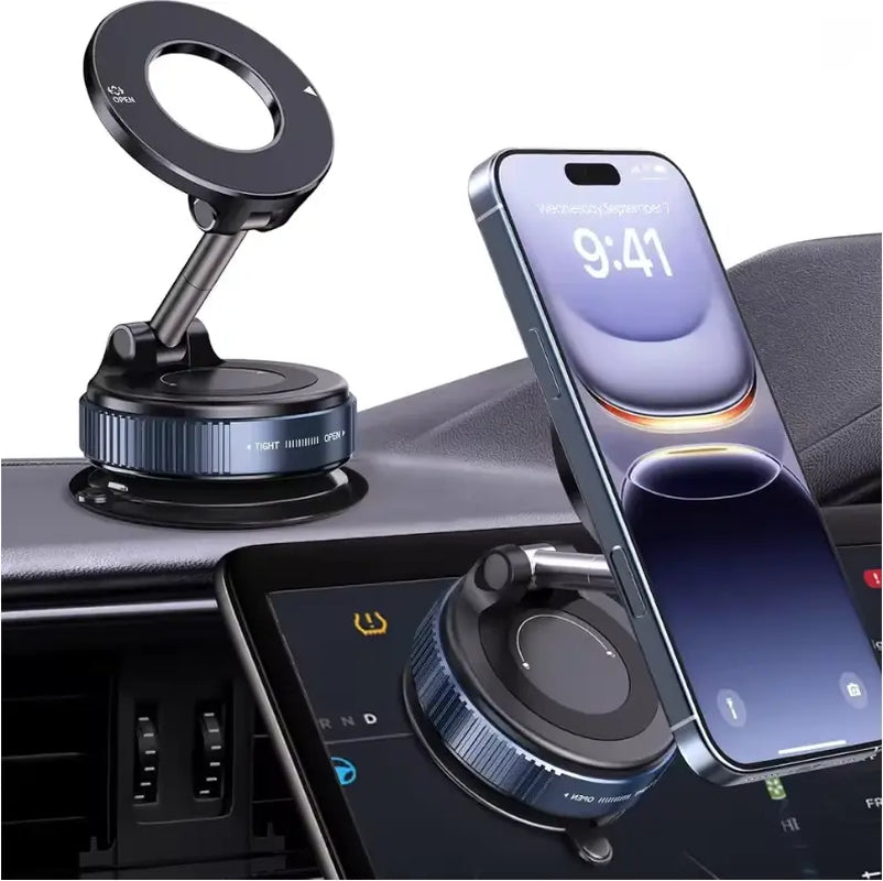 Universal Magnetic Car Phone Mount 360 Rotation Suction Cup Holder for Iphone Samsung