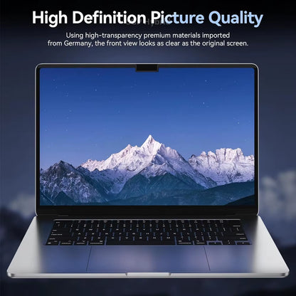 M1 M2 M3 Removable Magnetic Privacy Screen Protector for Macbook Pro Air 13 13.6 14 15.3 16.2 Inch Anti-Spy/Peep Laptop Filter