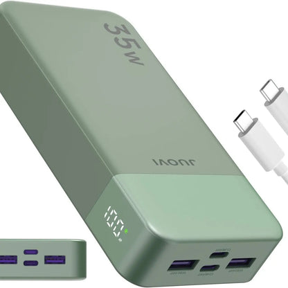 Portable Charger Power Bank 20000Mah, 35W Portable Charger, Battery Pack Fast Charging, Fast Charging with LED Display for Iphone 16 15 14, Galaxy, Tablet, Switch, Etc