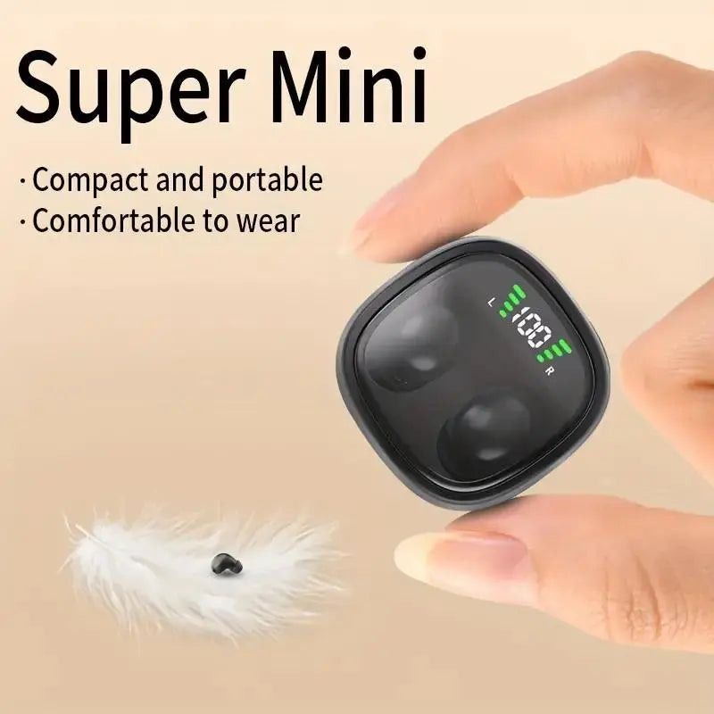 In-Ear Design Wireless Earphone, Noise Cancelling Headphone with Digital Display, BT Wireless Light Weight Earbuds, Gaming Earphone for Sports & Travel, True Wireless Earbuds