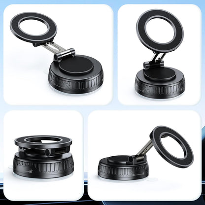 Magnetic Car Phone Holder for Magsafe, Phone Holders for Your Car | Upgraded 120+ LBS Powerful Suction, 360° Rotation Adjustable Car Phone Mount for Iphone 17 16 15 14 Pro Max All Smartphone