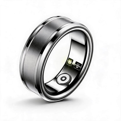 Smart Rings for Men & Women, NFC Fitness Ring with Sleep Body Temperature Monitoring Step Counter Function, IP68 Electronic Gadgets for Video Scrolling Page Flipping (23)