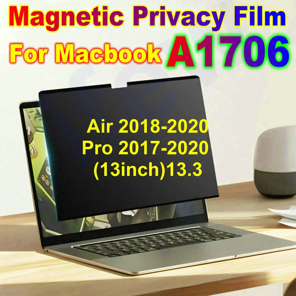 Magnetic anti Spy Privacy Screen Protector for Macbook Pro 14 M5 Air 13.6 Inch M4 Tablet PC Monitor Magnet Removable Film Guard