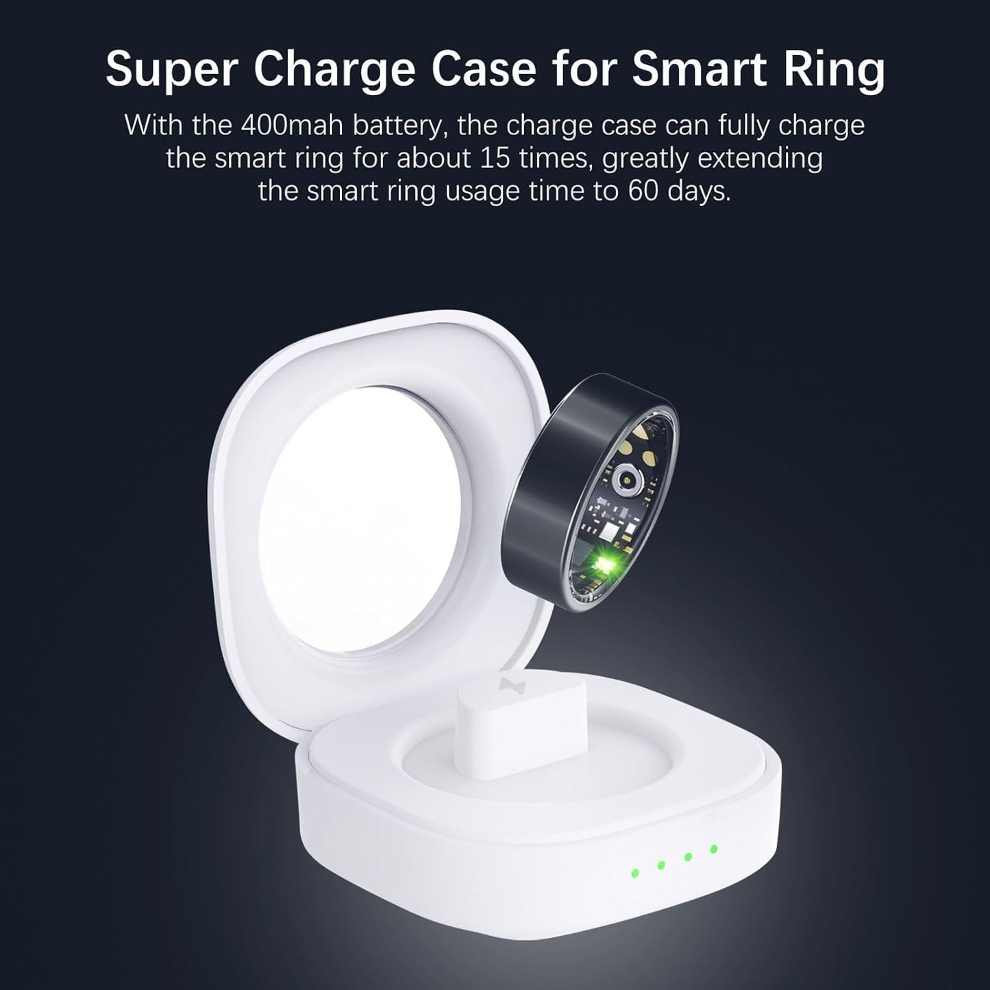 Smart Rings for Women Men, Fitness Ring with Heart Rate, Blood Oxygen, HRV, Stress, Sleep Tracker, Step Tracker, No Subscription Fee, Lp68 Waterproof Smart Ring for Iphone & Android (Black 13#)