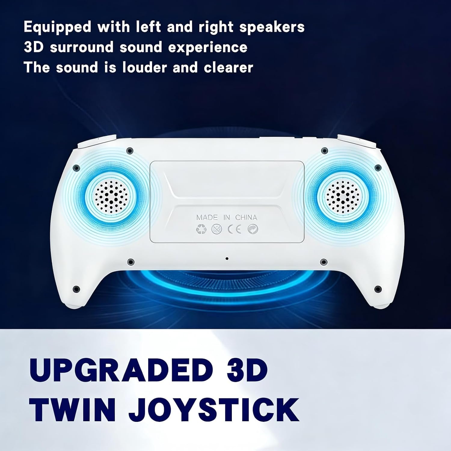 Handheld Video Game Console, 4.3-Inch IPS Screen, Black | Portable Retro Gaming Console, Linux System, 64GB, 20+ Emulator, Supports HD Output