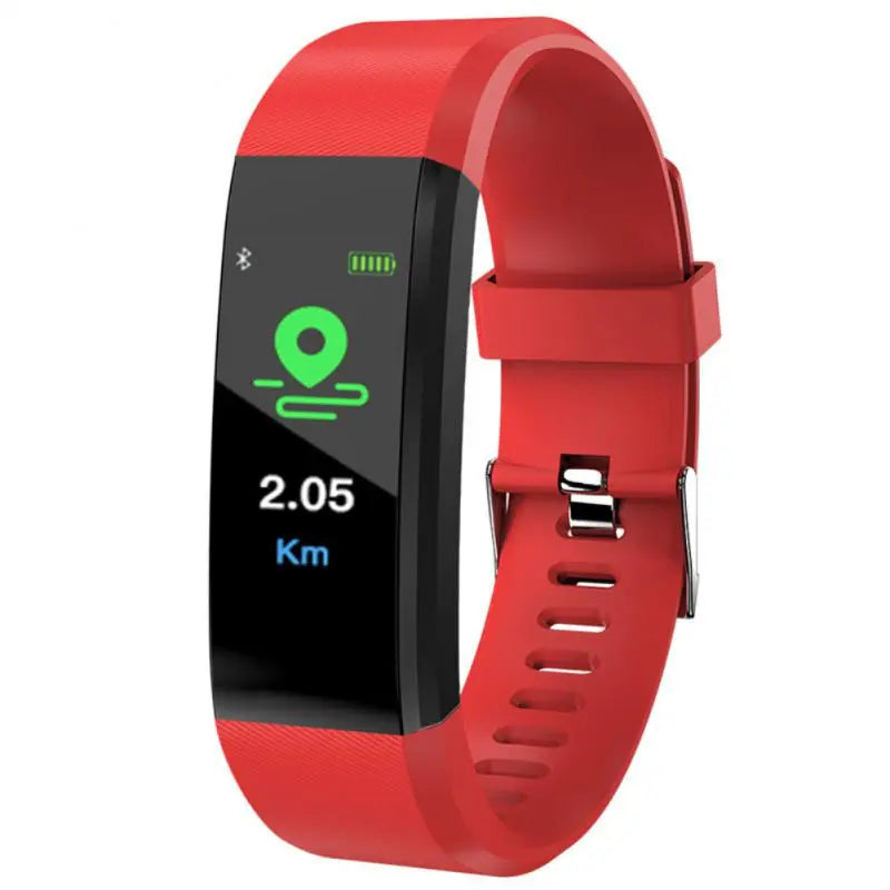 Waterproof Smart Wristwatch with Bluetooth Wireless Connectivity, Phone Notifications, Heart Rate & Blood Pressure Monitoring, Fitness Tracker Remote Control Smart Band for Men Women Summer Vibes Wearable