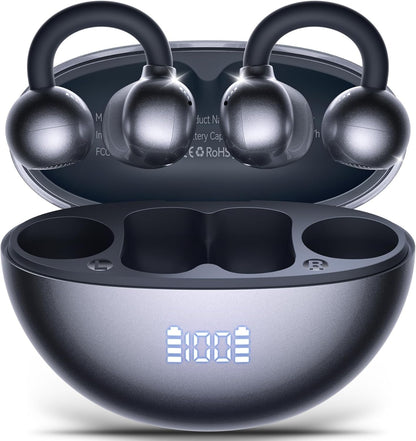 Hybrid Active Noise Cancelling Earbuds Ear Buds Wireless Earbuds with AI Translation Real Time Bluetooth Headphones 56H Playback Hi-Res Stereo Open Ear Buds & Charging Case for Sports Workout Travel