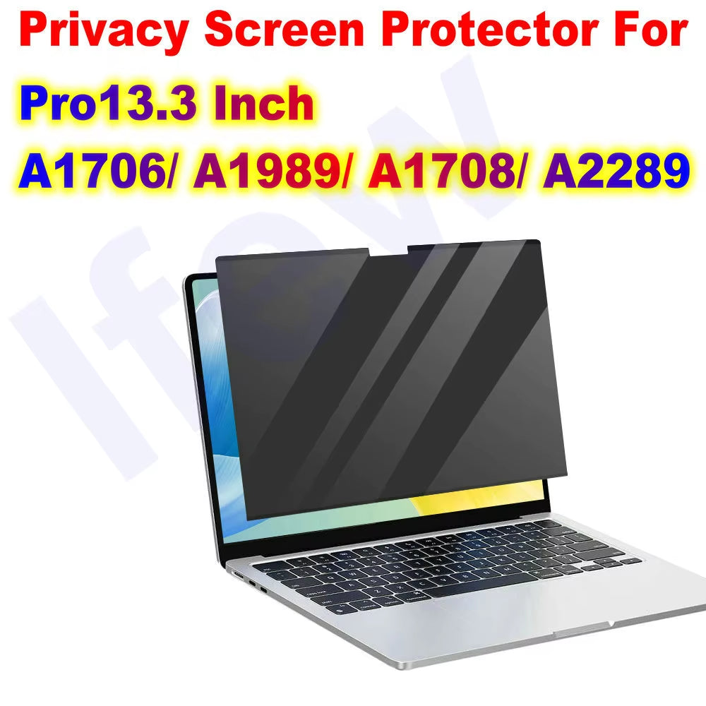 Magnetic anti Spy Privacy Screen Protector for Macbook Pro 14 M5 Air 13.6 Inch M4 Tablet PC Monitor Magnet Removable Film Guard