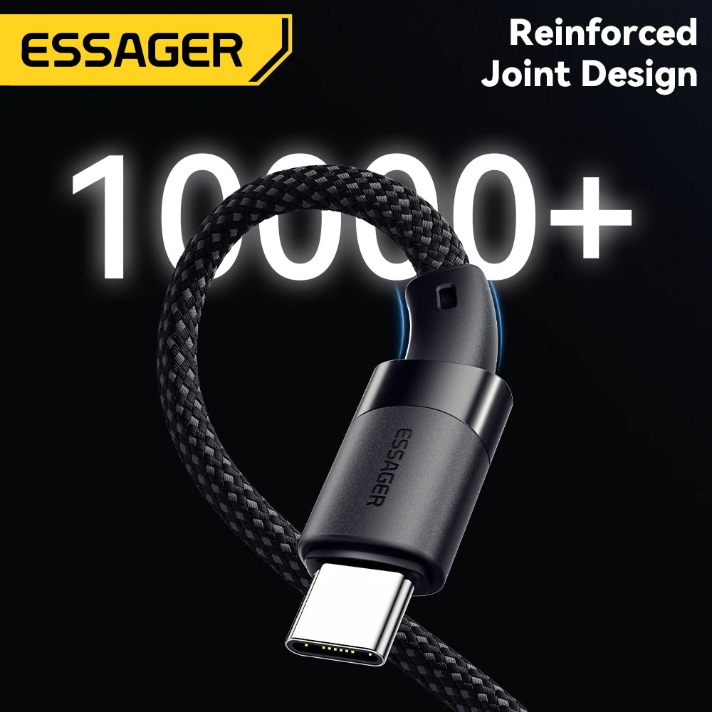 USB C to C 100W Magnetic Fast Charger Cable for Iphone 15 65W Type C to C Data Charging Wire for Laptop Samsung
