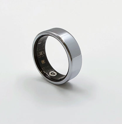Smart Ring with Ultra-Narrow Bezel Design, Stylish Waterproof Wearable, 24/7 Health Monitoring, Heart Rate, Sleep and Activity Tracking, Multiple Sizes Available