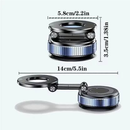 Universal Magnetic Car Phone Mount 360 Rotation Suction Cup Holder for Iphone Samsung