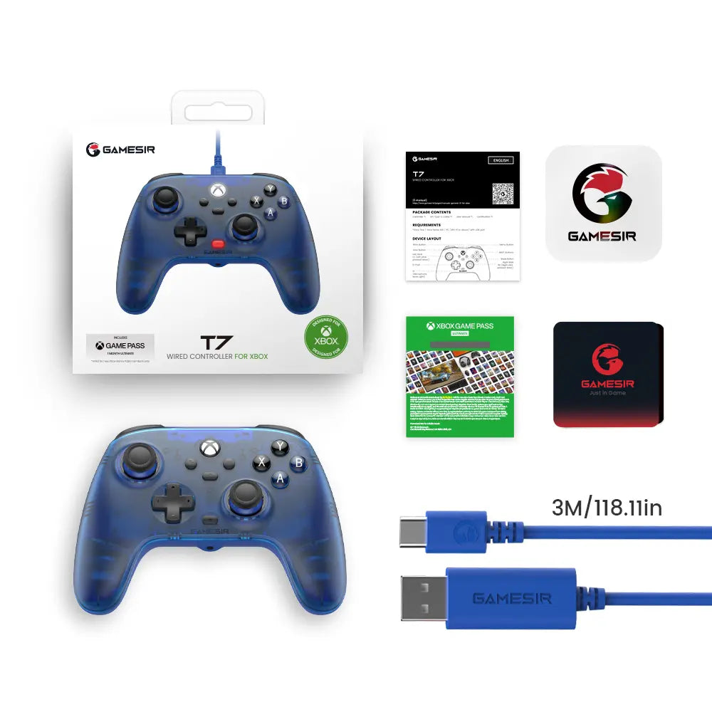 Gamesir T7 Wired Entry-Level Controller for Xbox Series X|S, Xbox One & Windows 10/11 Console Stick