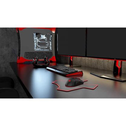 Redragon M690-1 Wireless Gaming Mouse - Black, 8 Buttons (2 Side Buttons), 2400 DPI with DPI Shifting, Ergonomic Design, PC Accessories, Computer Peripherals, Cool Gifts for Guys, Boy Gifts, Gamer Stuff
