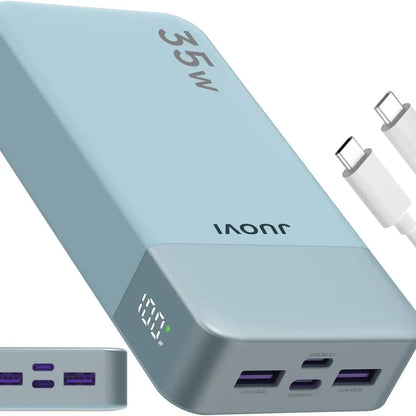 Portable Charger Power Bank 20000Mah, 35W Portable Charger, Battery Pack Fast Charging, Fast Charging with LED Display for Iphone 16 15 14, Galaxy, Tablet, Switch, Etc