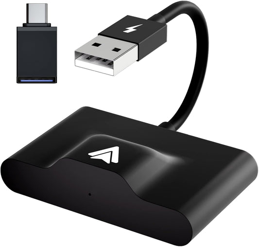 Android Auto Wireless Adapter Compatible with Samsung/Google/Pixel, Etc | Wireless Android Auto Adapter for 2017 Later Car, Convert OEM Wired to Wireless, for Android 11+, Stable Bluetooth Connection
