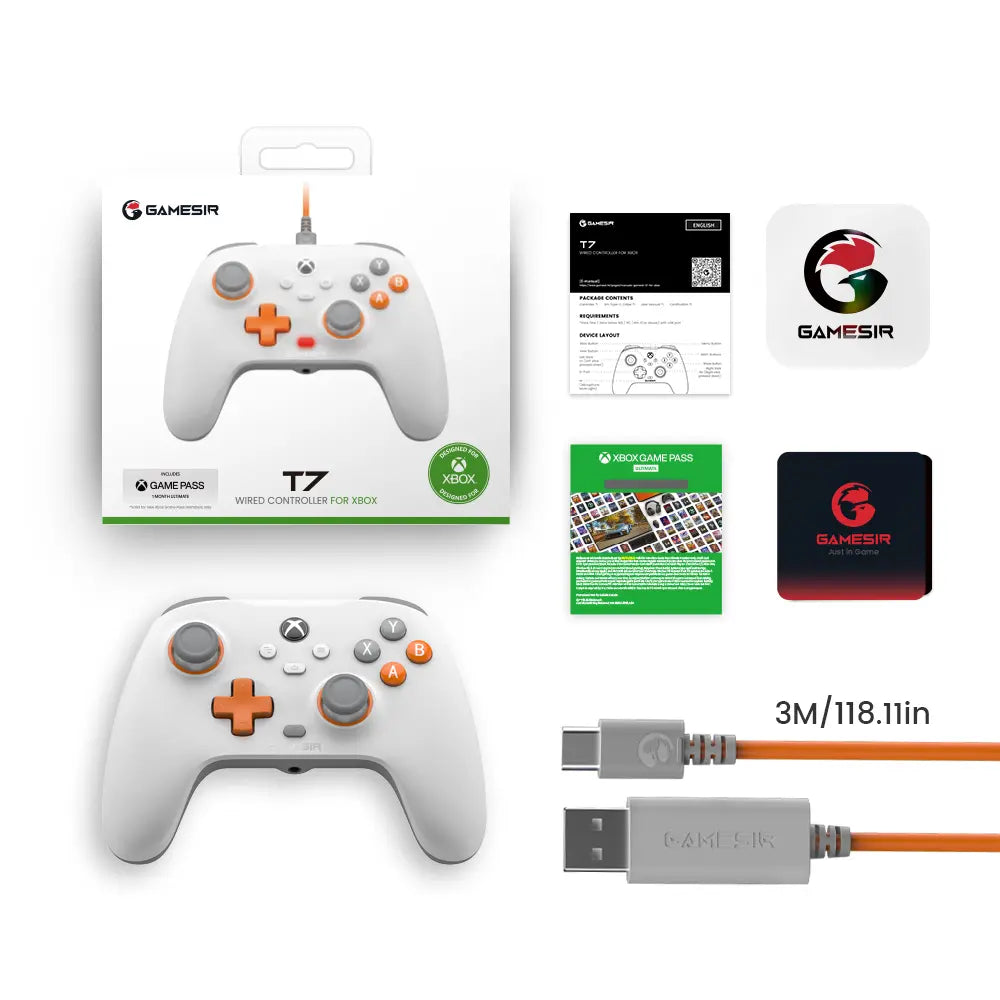 Gamesir T7 Wired Entry-Level Controller for Xbox Series X|S, Xbox One & Windows 10/11 Console Stick