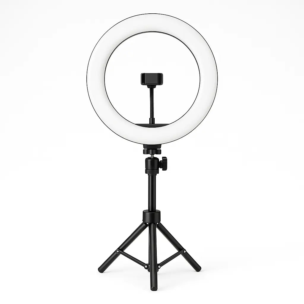 LED Ring Light Studio Setup