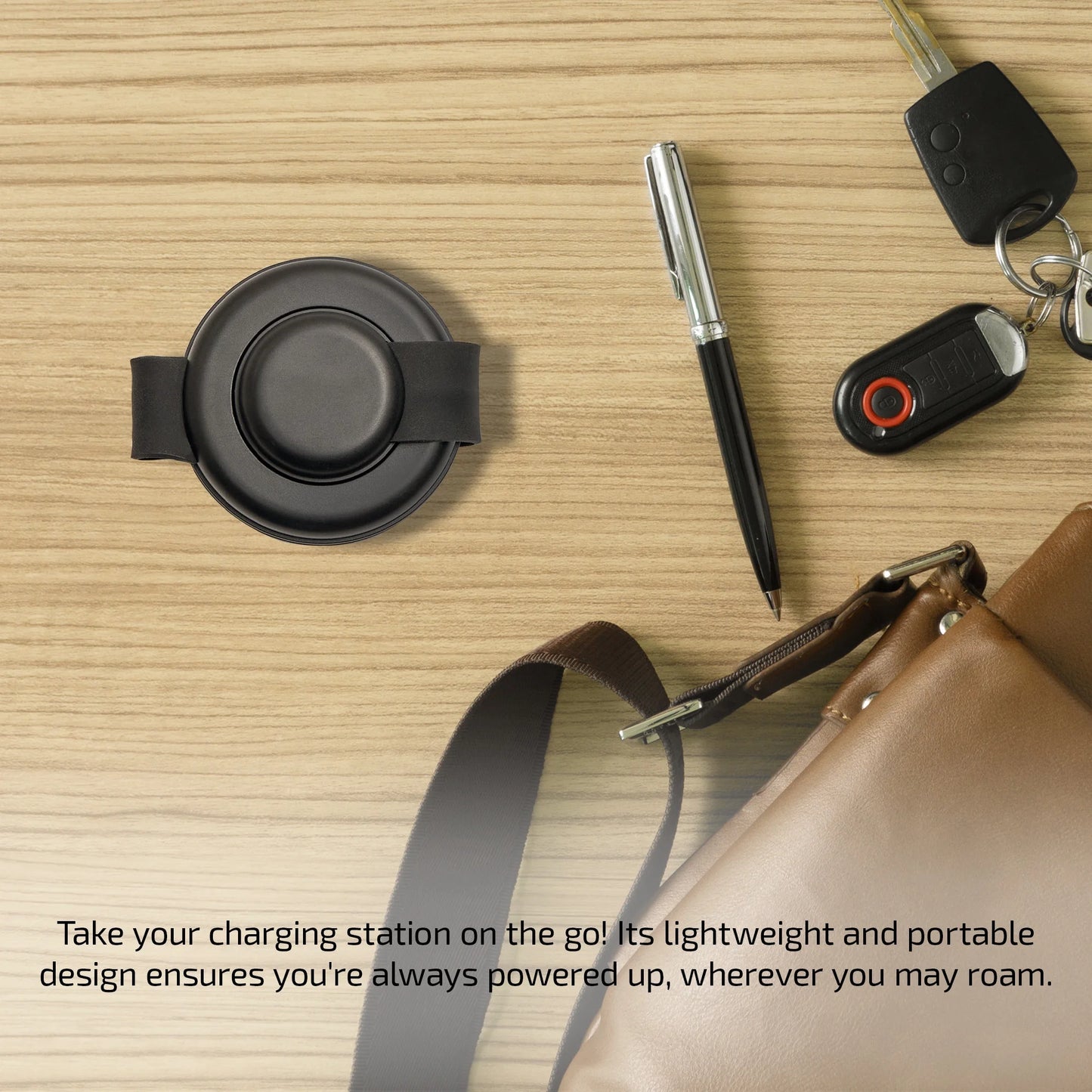 3-In-1 Wireless Charging Station, Fast Magnetic Charger for Iphone, Airpods & Apple Watch, Portable Design