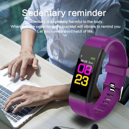 Waterproof Smart Wristwatch with Bluetooth Wireless Connectivity, Phone Notifications, Heart Rate & Blood Pressure Monitoring, Fitness Tracker Remote Control Smart Band for Men Women Summer Vibes Wearable