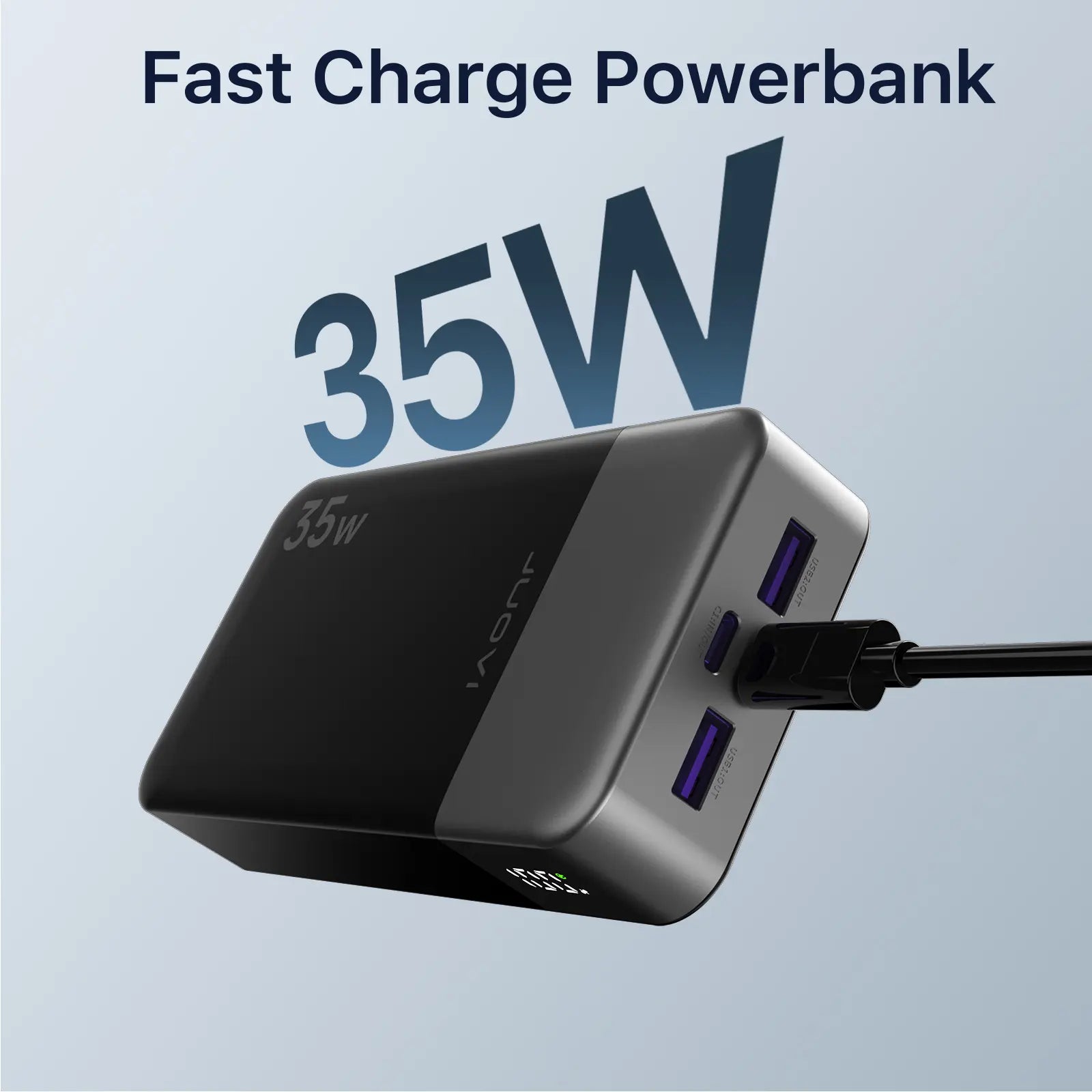 JUOVI 20000Mah Fast Charging Power Bank 35W Super Speed Portable Charger for Iphone & Android,Back to School