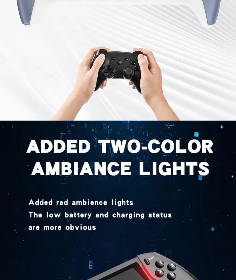Handheld Video Game Console, 4.3-Inch IPS Screen, Black | Portable Retro Gaming Console, Linux System, 64GB, 20+ Emulator, Supports HD Output