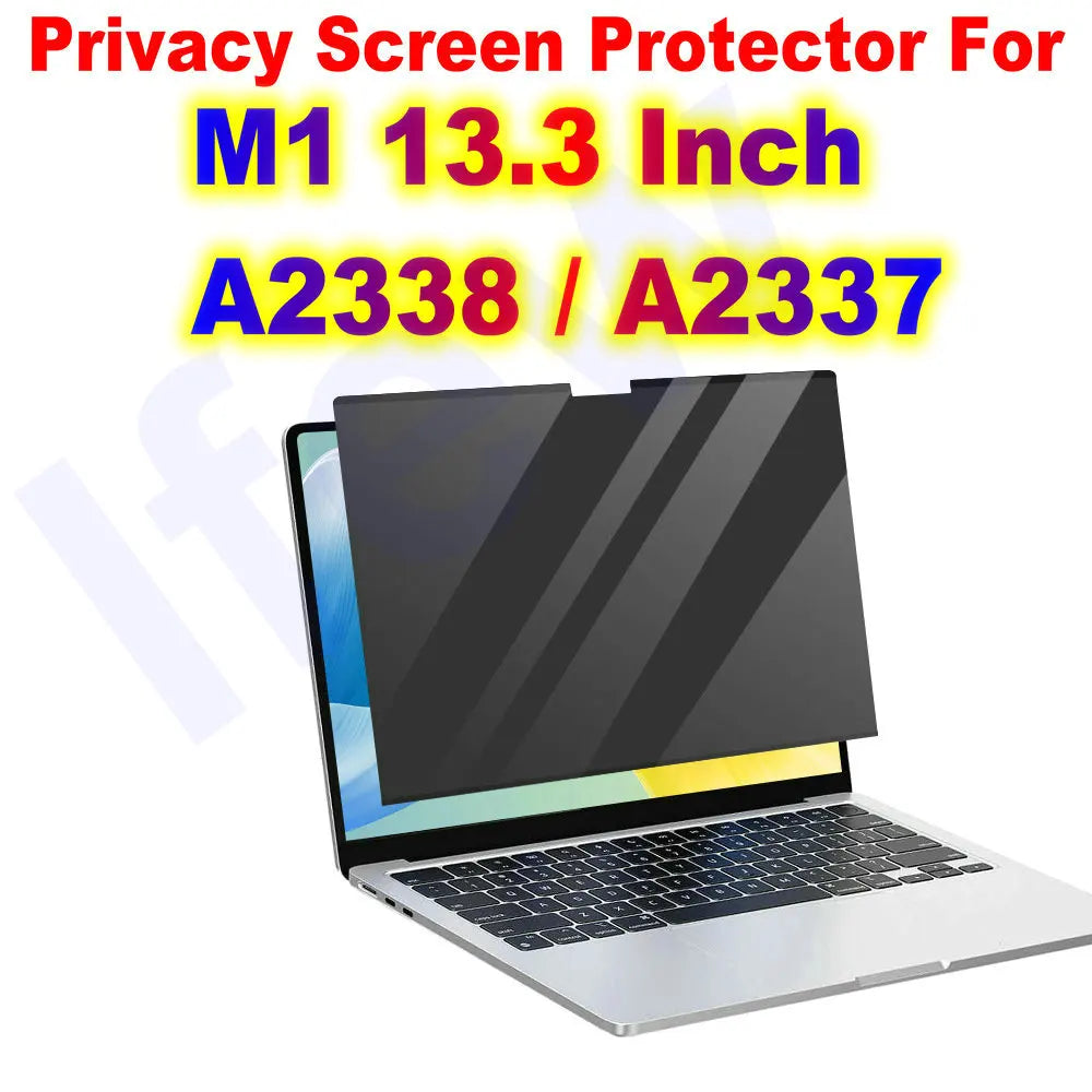 Magnetic anti Spy Privacy Screen Protector for Macbook Pro 14 M5 Air 13.6 Inch M4 Tablet PC Monitor Magnet Removable Film Guard
