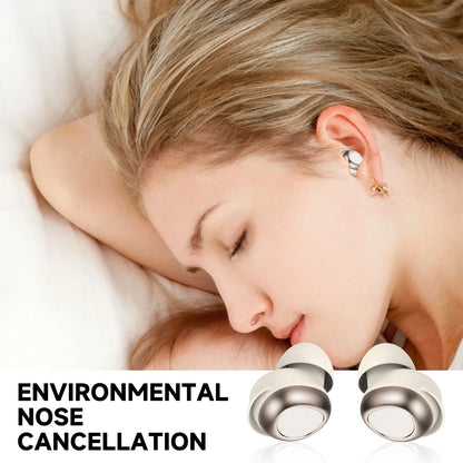 Sleep Earbuds, Bluetooth 5.4 Headphones, Ultra-Mini Wireless Earbuds for Side Sleepers, Hi-Fi Stereo 3D Bass Noise Cancelling Wireless Headphones, 53H Playtime with IP7 Waterproof LED Ear Buds, USB C