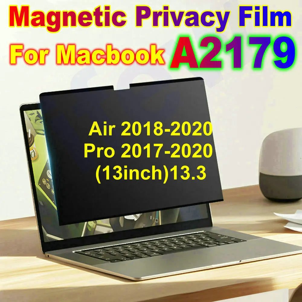 Magnetic anti Spy Privacy Screen Protector for Macbook Pro 14 M5 Air 13.6 Inch M4 Tablet PC Monitor Magnet Removable Film Guard