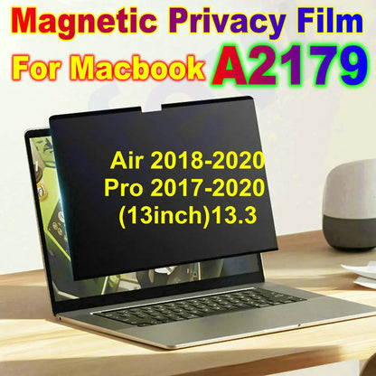 Magnetic anti Spy Privacy Screen Protector for Macbook Pro 14 M5 Air 13.6 Inch M4 Tablet PC Monitor Magnet Removable Film Guard