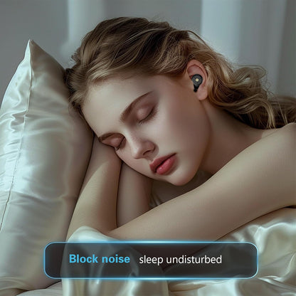 Noise Cancelling Ear Plugs for Sleeping, Travel & Work - 50Db Reusable Silicone Earplugs with 8 Soft Ear Tips, Snore Stopper & Portable Case - Airplane Essentials, Concerts, Focus(Black)