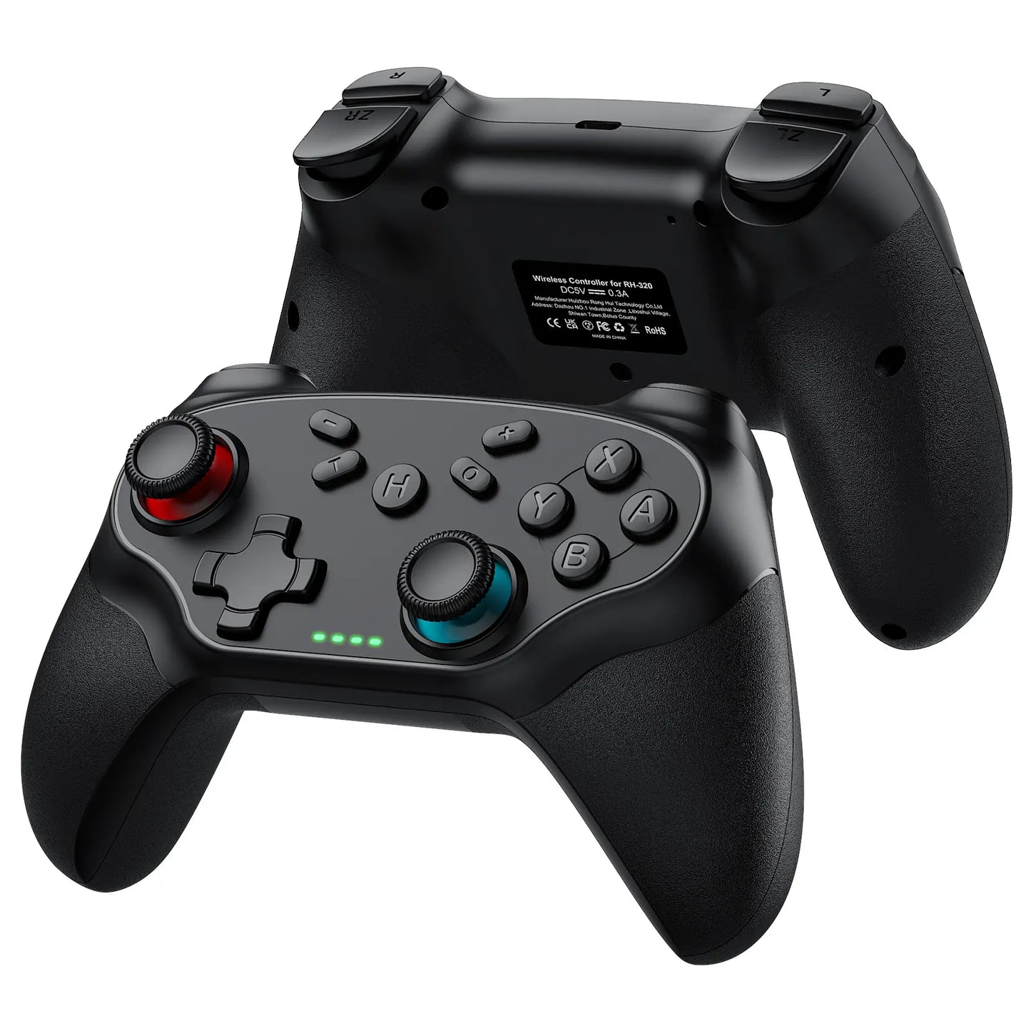 2-Pack Wireless Controller for Nintendo Switch, Switch 2/1 Lite/Oled/Pc/Android/Ios, Dual Vibration, Screenshot, Bluetooth, Turbo, 2 Pack, Enhanced Gaming Experience, Long Battery Life