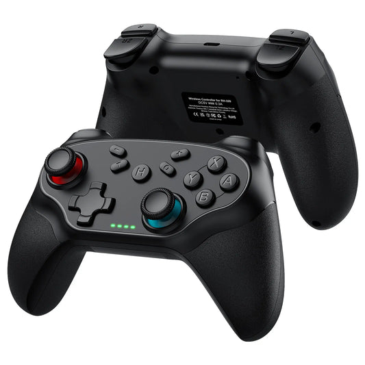 2-Pack Wireless Controller for Nintendo Switch, Switch 2/1 Lite/Oled/Pc/Android/Ios, Dual Vibration, Screenshot, Bluetooth, Turbo, 2 Pack, Enhanced Gaming Experience, Long Battery Life