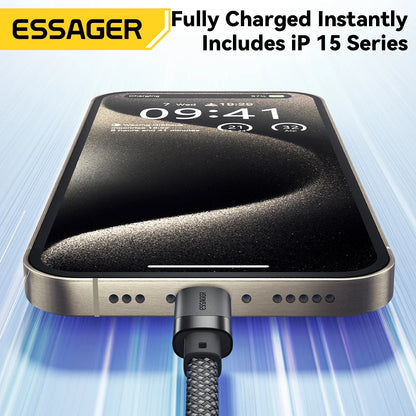 USB C to C 100W Magnetic Fast Charger Cable for Iphone 15 65W Type C to C Data Charging Wire for Laptop Samsung