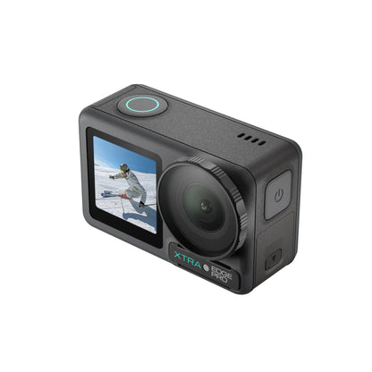 Xtra Edge Pro: 4K Action Camera with 1/1.3" Sensor & Night View