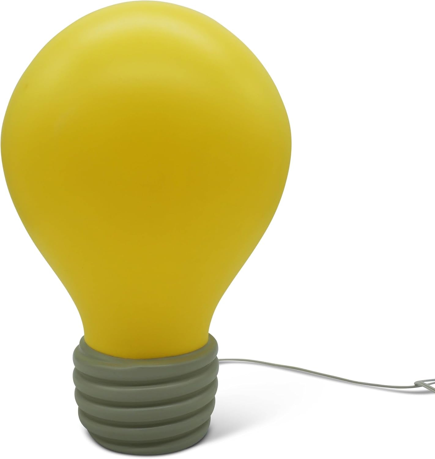16.5-Inch Lightbulb Novelty Light – LED Lighted Novelty Blow Mold Lamp – Fun, Quirky Decoration for Kitchen or Party Display